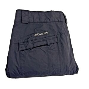 Columbia Omni Shield Insulated Ski Pants Womens Large Snow Sports Black